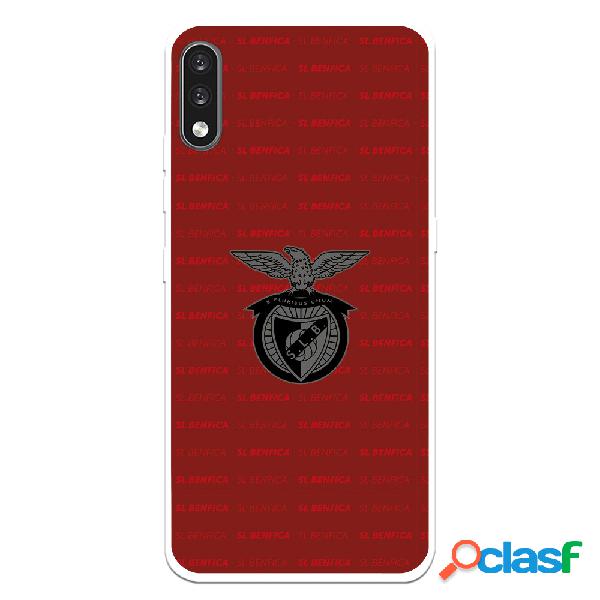 Funda para LG K22 del Escudo Fondo Granate - Licencia