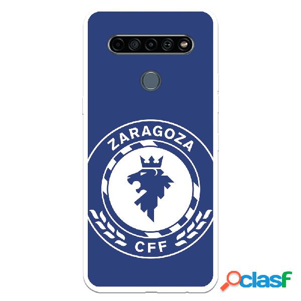 Funda para LG K61 del Zaragoza CF Femenino Escudo Grande