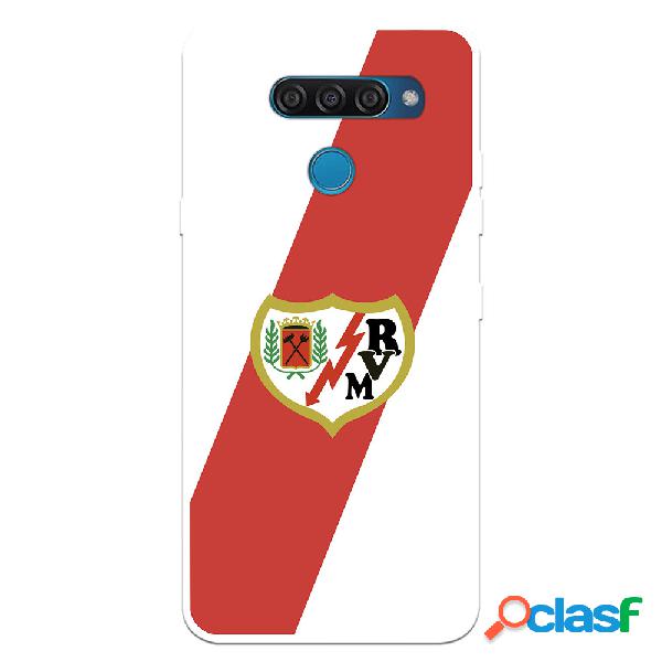 Funda para LG Q60 del Rayo Vallecano Escudo - Licencia