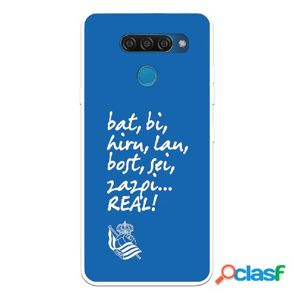 Funda para LG Q60 del Real Sociedad de Futebol Real grito