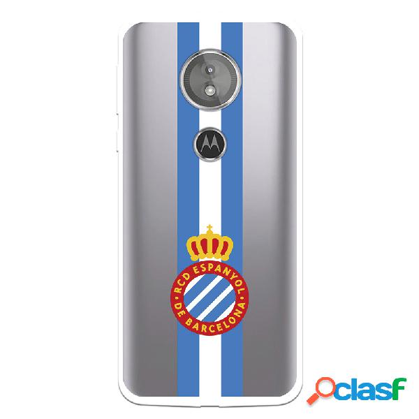 Funda para Motorola Moto E5 del RCD Espanyol Escudo