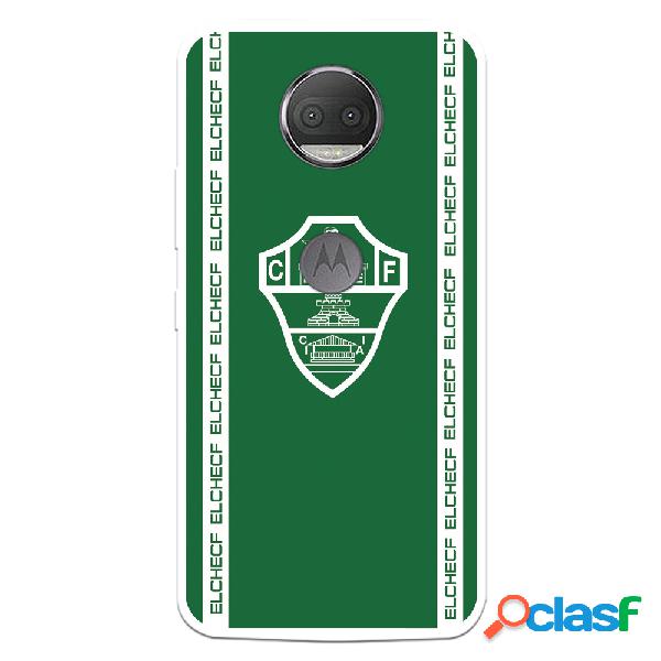 Funda para Motorola Moto G5s Plus del Elche CF Escudo Fondo