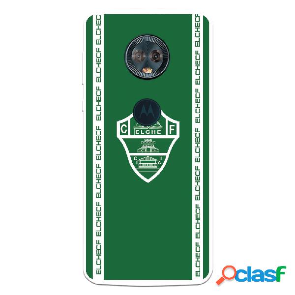 Funda para Motorola Moto G6 del Elche CF Escudo Fondo Verde