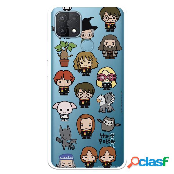 Funda para Oppo A15 Oficial de Harry Potter Personajes