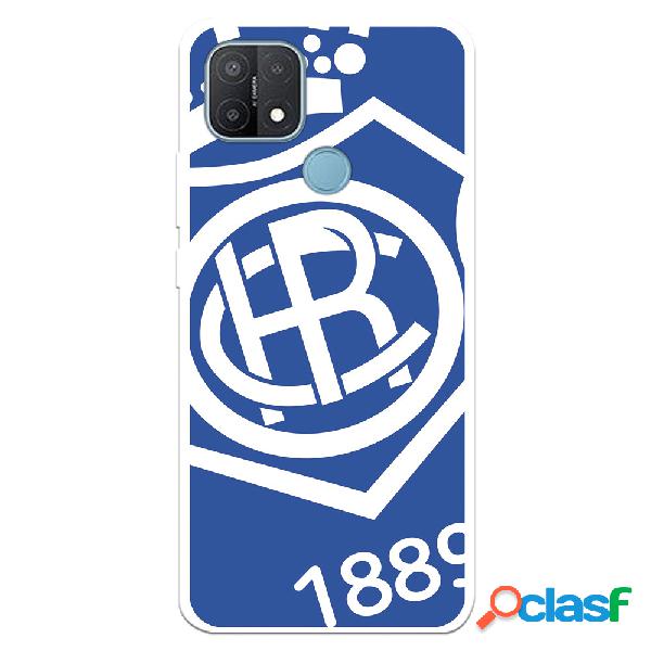 Funda para Oppo A15 del Recre Escudo Fondo Azul - Licencia