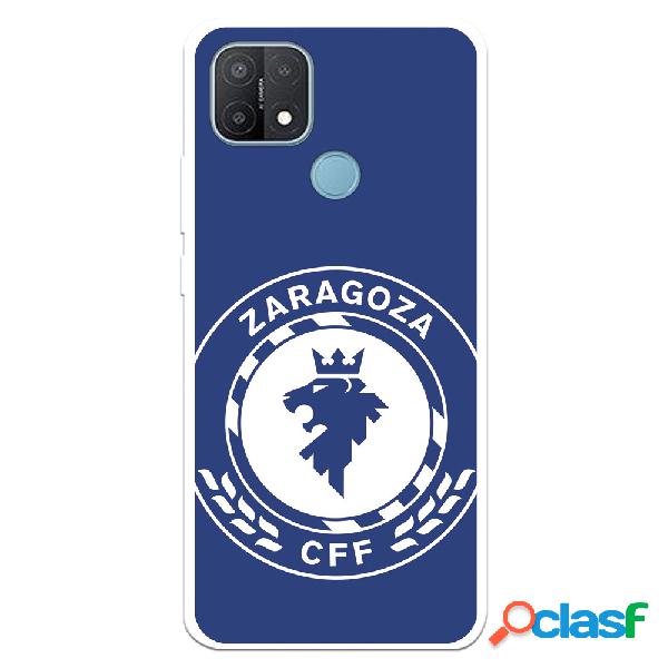 Funda para Oppo A15 del Zaragoza CF Femenino Escudo Grande