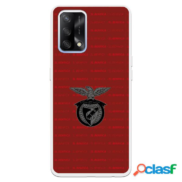 Funda para Oppo A74 4G del Escudo Fondo Granate - Licencia