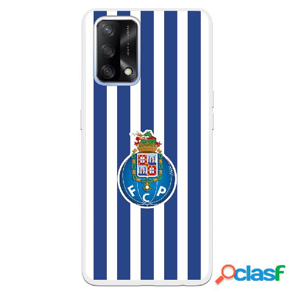 Funda para Oppo A74 4G del Futebol Club Oporto Escudo Rayas
