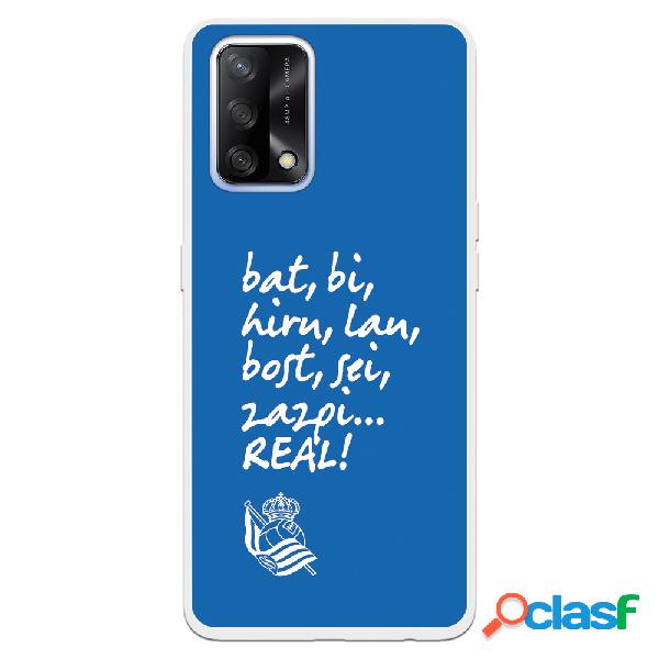 Funda para Oppo A74 4G del Real Sociedad de Futebol Real