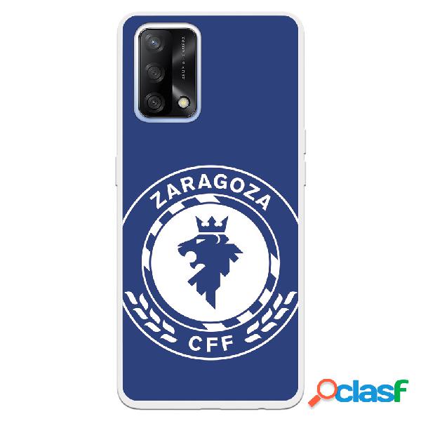 Funda para Oppo A74 4G del Zaragoza CF Femenino Escudo