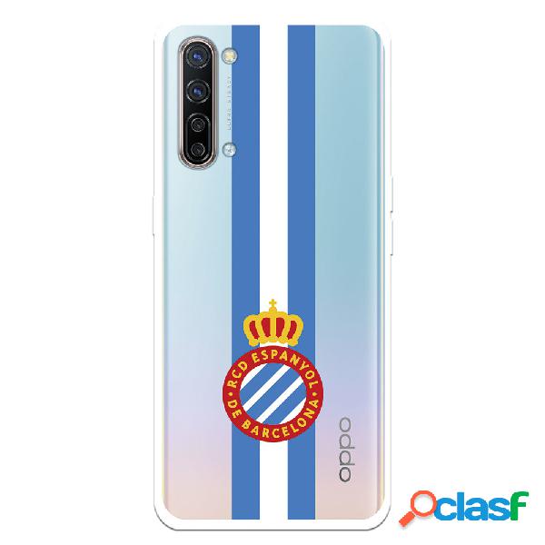 Funda para Oppo Find X2 Lite del RCD Espanyol Escudo