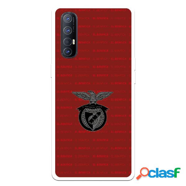 Funda para Oppo Find X2 Neo del Escudo Fondo Granate -