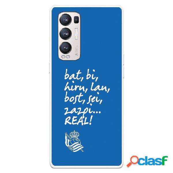 Funda para Oppo Find X3 Neo del Real Sociedad de Futebol