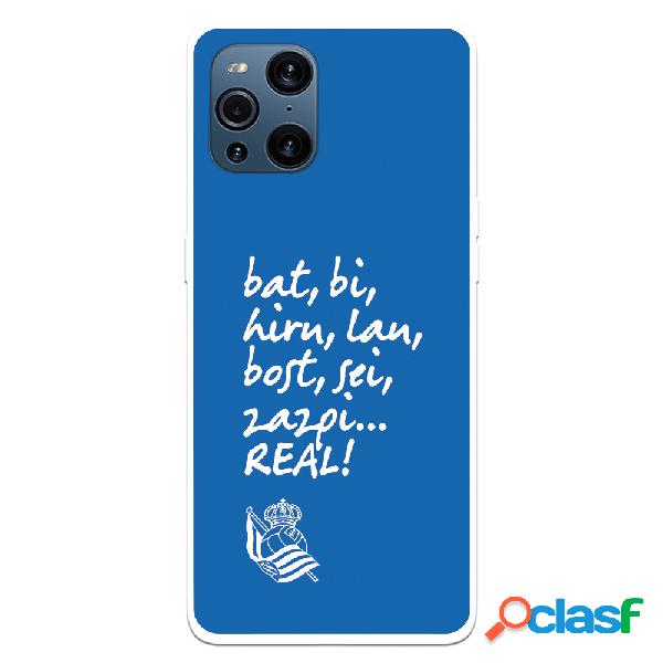 Funda para Oppo Find X3 Pro del Real Sociedad de Futebol