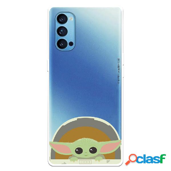 Funda para Oppo Reno4 5G Oficial de Star Wars Baby Yoda