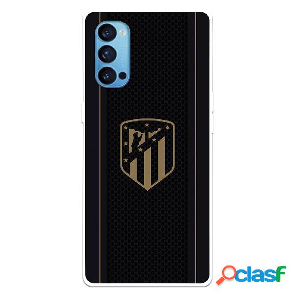 Funda para Oppo Reno4 5G del Atleti Escudo Dorado Fondo