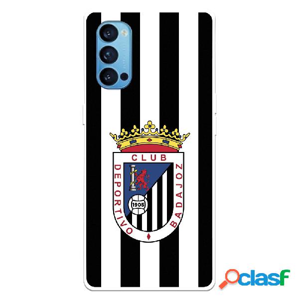 Funda para Oppo Reno4 5G del Badajoz Escudo Blanquinegro -