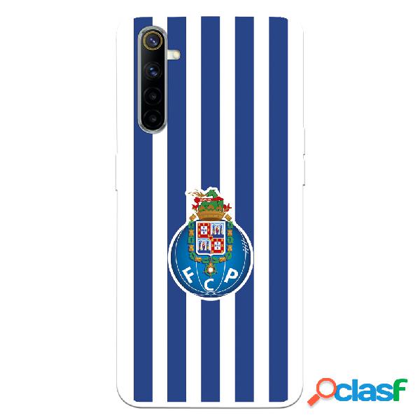 Funda para Realme 6 del Futebol Club Oporto Escudo Rayas -