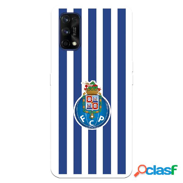 Funda para Realme 7 Pro del Futebol Club Oporto Escudo Rayas