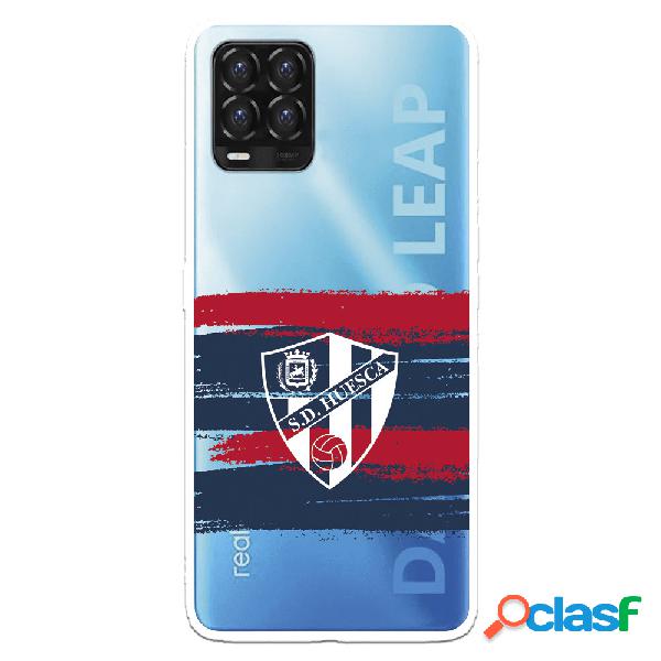 Funda para Realme 8 del Huesca Rayas Transparente - Licencia