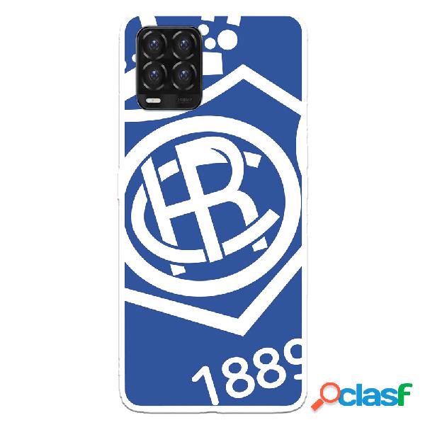 Funda para Realme 8 del Recre Escudo Fondo Azul - Licencia