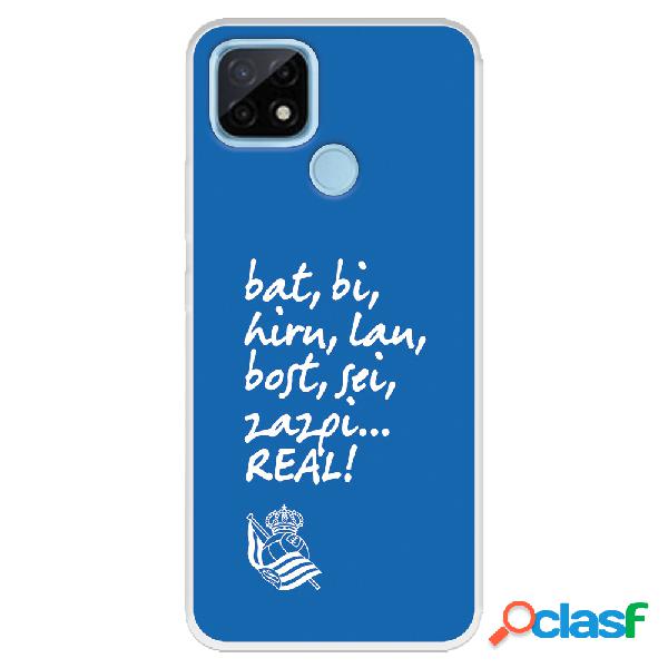 Funda para Realme C21 del Real Sociedad de Futebol Real