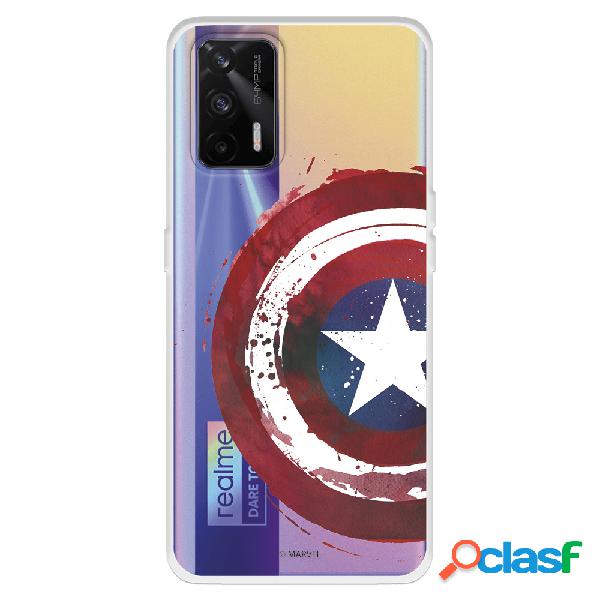 Funda para Realme GT Oficial de Marvel Capitan América