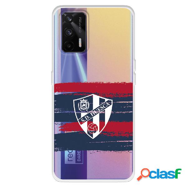 Funda para Realme GT del Huesca Rayas Transparente -