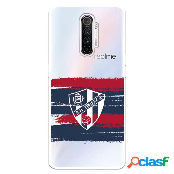 Funda para Realme X2 Pro del Huesca Rayas Transparente -