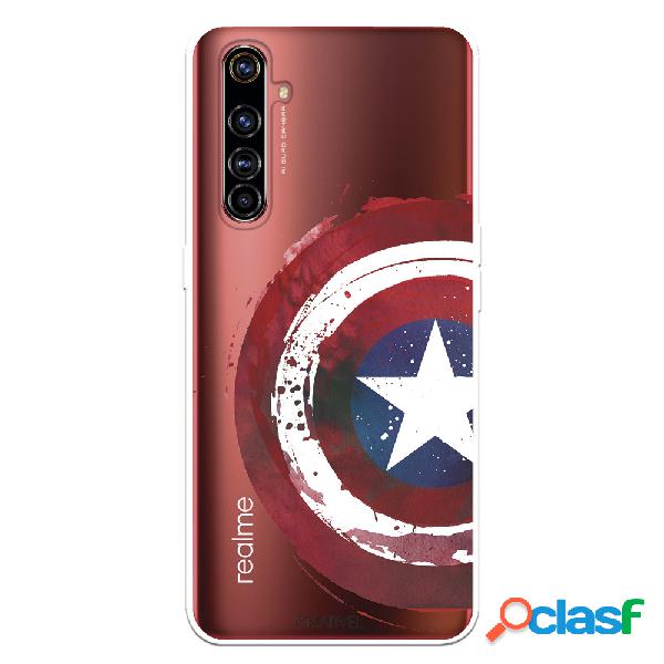 Funda para Realme X50 Pro Oficial de Marvel Capitan América