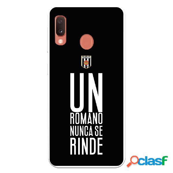 Funda para Samsung Galaxy A20e del Mérida Frase Fondo Negro