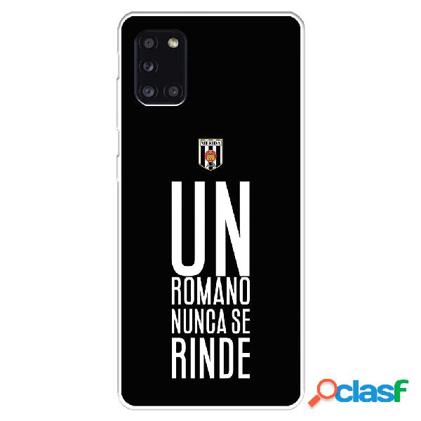 Funda para Samsung Galaxy A31 del Mérida Frase Fondo Negro