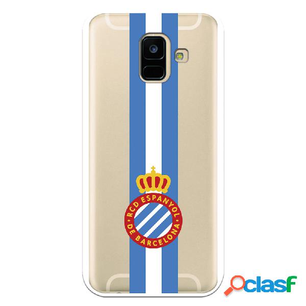 Funda para Samsung Galaxy A6 2018 del RCD Espanyol Escudo
