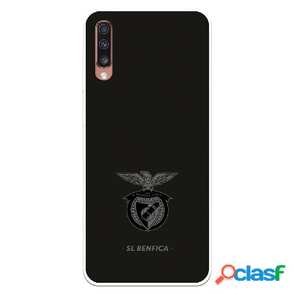 Funda para Samsung Galaxy A70 del Escudo Fondo Negro -