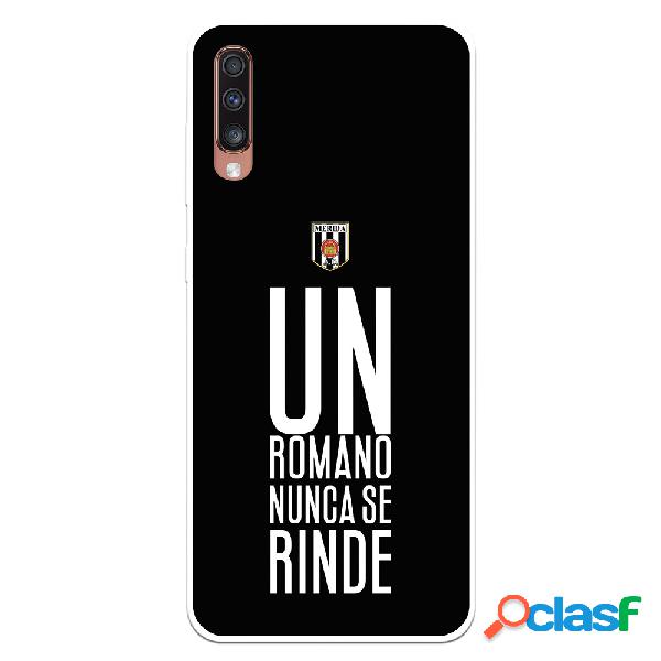 Funda para Samsung Galaxy A70 del Mérida Frase Fondo Negro