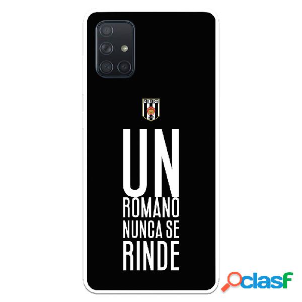 Funda para Samsung Galaxy A71 del Mérida Frase Fondo Negro