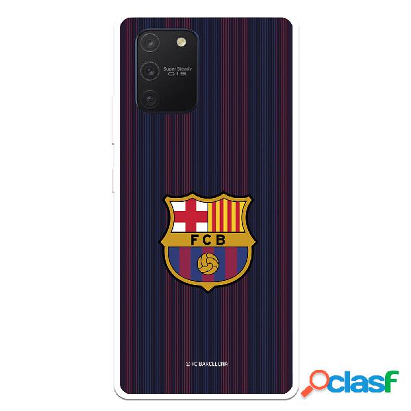 Funda para Samsung Galaxy A91 del Barcelona Rayas Blaugrana