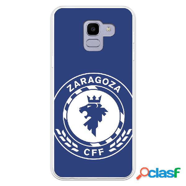 Funda para Samsung Galaxy J6 2018 del Zaragoza CF Femenino