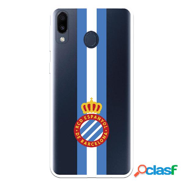 Funda para Samsung Galaxy M20 del RCD Espanyol Escudo