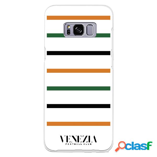 Funda para Samsung Galaxy S8 del Venezia Fondo Blanco Rayas