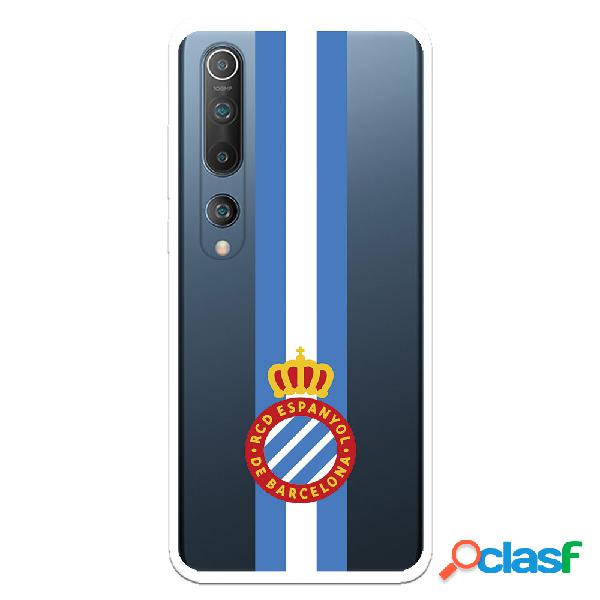 Funda para Xiaomi Mi 10 del RCD Espanyol Escudo Albiceleste