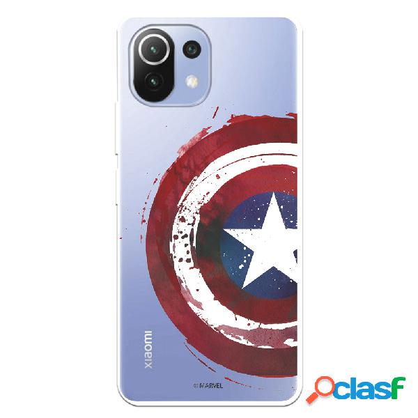 Funda para Xiaomi Mi 11 Lite Oficial de Marvel Capitan