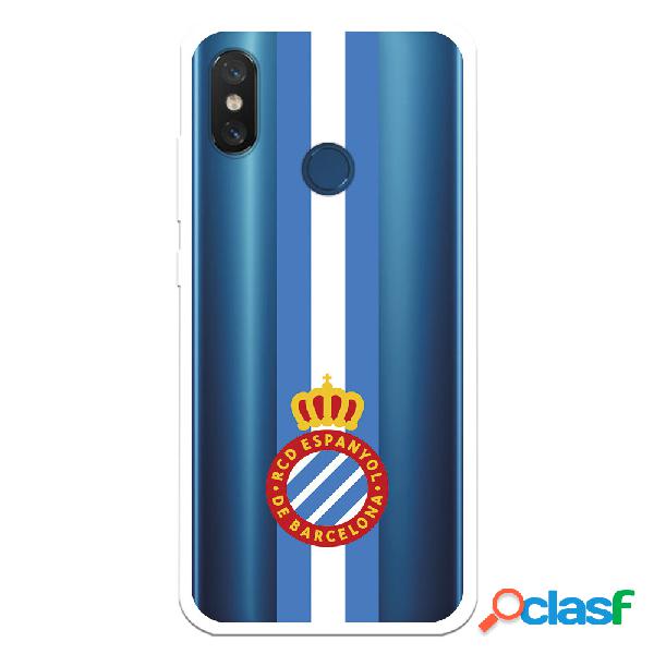 Funda para Xiaomi Mi 8 del RCD Espanyol Escudo Albiceleste