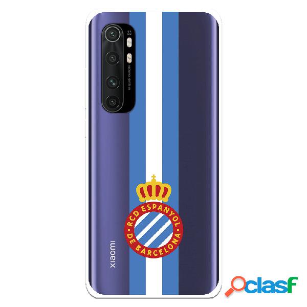 Funda para Xiaomi Mi Note 10 Lite del RCD Espanyol Escudo