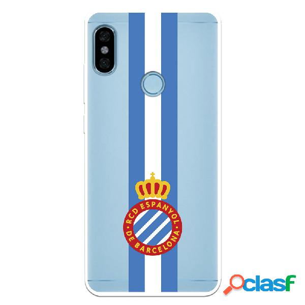 Funda para Xiaomi Redmi Note 5 Pro del RCD Espanyol Escudo