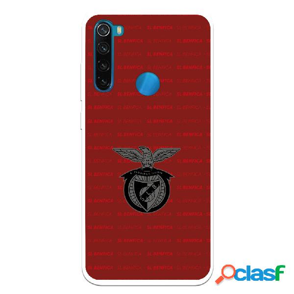 Funda para Xiaomi Redmi Note 8 del Escudo Fondo Granate -