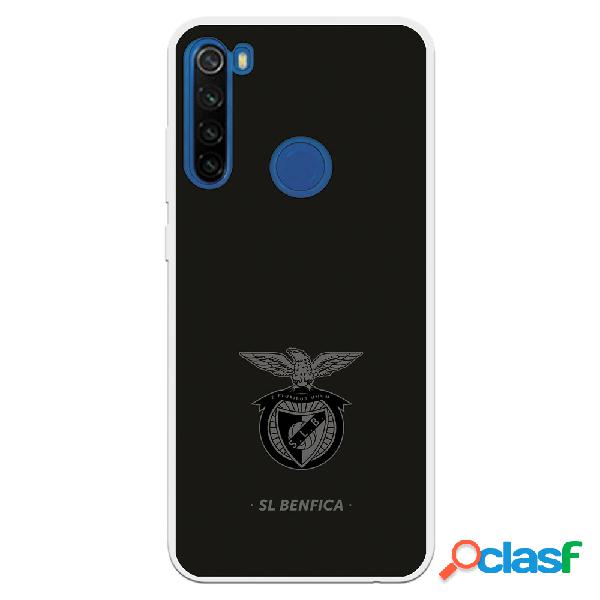 Funda para Xiaomi Redmi Note 8T del Escudo Fondo Negro -