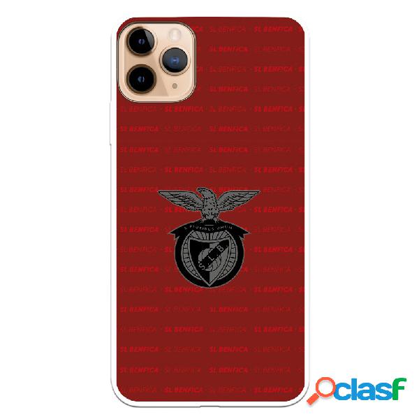 Funda para iPhone 11 Pro Max del Escudo Fondo Granate -