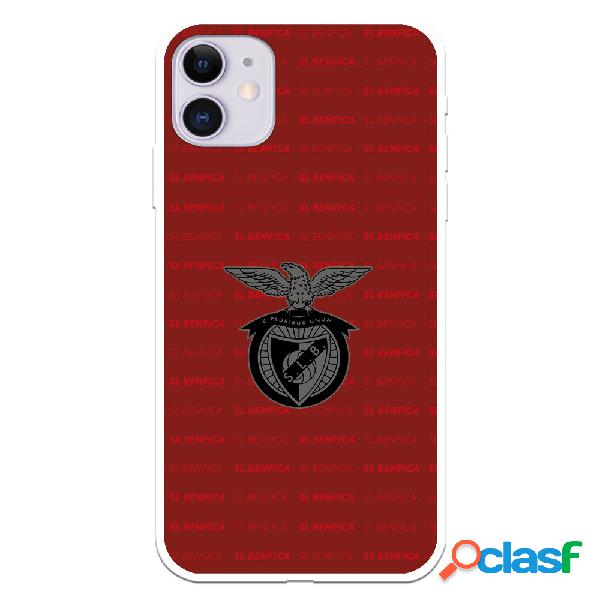 Funda para iPhone 11 del Escudo Fondo Granate - Licencia