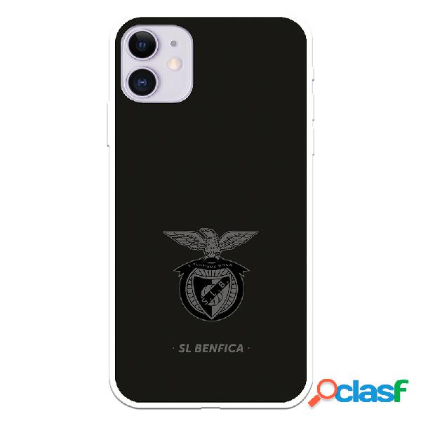 Funda para iPhone 11 del Escudo Fondo Negro - Licencia